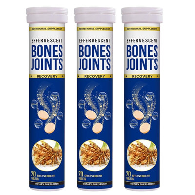 Bones Joints Đặc Trị Xương Khớp (AUTHORIZED RESELLER) Chính Hãng USA - 3 Bottles
