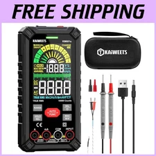 Compact 10000 Counts Multimeter, Rechargeable, Color Screen