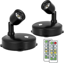 Cordless Spotlight Battery Operated, LED Plant Light, Dimmable Accent Light with