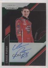 2019 Panini Prizm Driver Signatures Green Prizm /99 Chase Purdy #DS-CP Auto