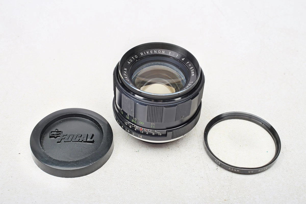 作例有　RICOH 55mm f1.4 m42マウント Ricoh Auto Rikenon 55mm f1.4 (M42) - PentaxForums.com