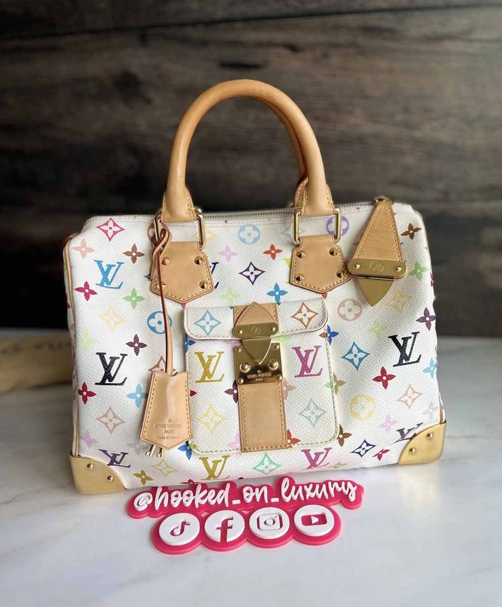 louis vuitton white multicolor products for sale | eBay
