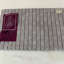 VINTAGE THE J.G.HOOK COLLECTION FOR FIELDCREST NO IRON TWIN FITTED SHEET NEW