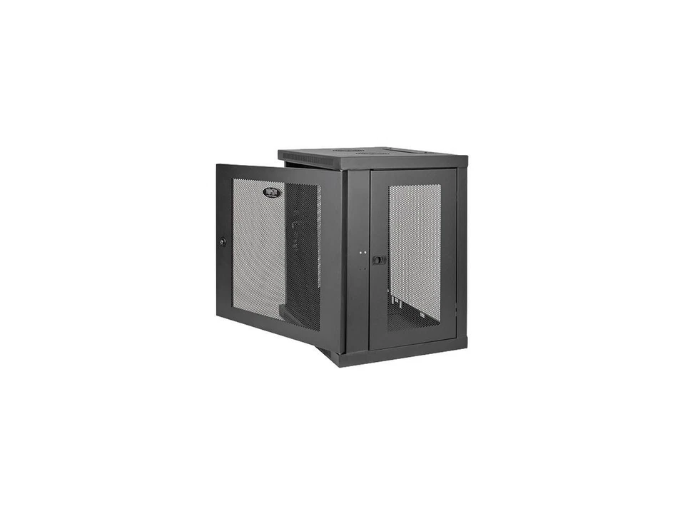 Tripp Lite 12U Wall-Mount Rack Enclosure Cabinet, Low-Profile Switch-Depth - Image 2 of 4