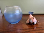 MISFIT Swimming Parrot Bird & BOWL Plastic Figure Rudolph 2002 Playing Mantis — photo 2