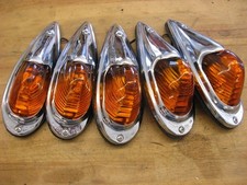 5 Vintage Do Ray 410 Cab Clearance Marker Lights