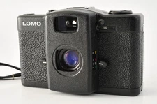 LOMO LC-A Point & Shoot 35mm Film Camera Black [ Near MINT ] From JAPAN #335