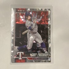 Topps 2026 Cody Freeman Texas Rangers Rookie diamanté #224