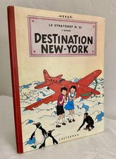 JO, ZETTE ET JOCKO - HERGE - DESTINATION NEW-YORK - 1956 - B20 BIS