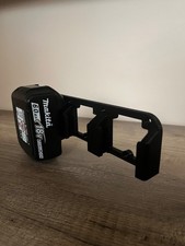 Makita 18V Battery Charger Wall Mount Holder Bracket 3D Printed PETG