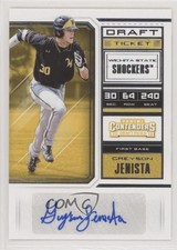 2018 Panini Contenders Draft Picks Ticket Greyson Jenista #65 Auto 00bo