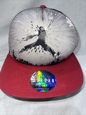 Air Jordan Jumpman Snapback Mesh Vintage Rare Trucker Hat