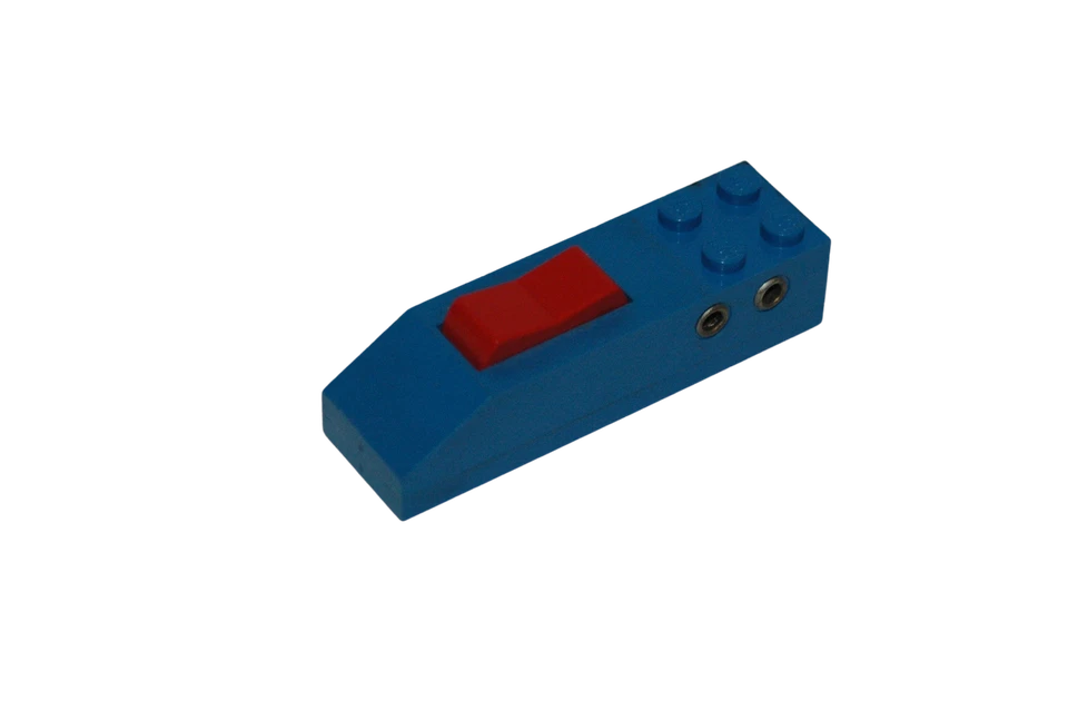 Lego® Eisenbahn 12V TRAIN 753 754 Elektrischer Weichensteller BLAU SWITCH ZUG - Bild 1 von 1