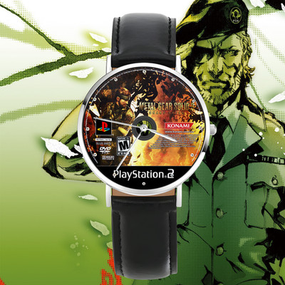 Metal Gear Solid 3: Snake Eater Engraved Wrist Watch