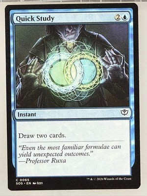 Magic the Gathering - Quick Study 65