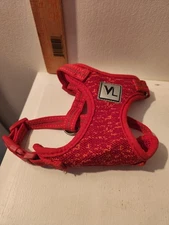 VibrantLife XSmall Reflective Dog Harness Red Chest 12-15” New W/o Tags (ES4)