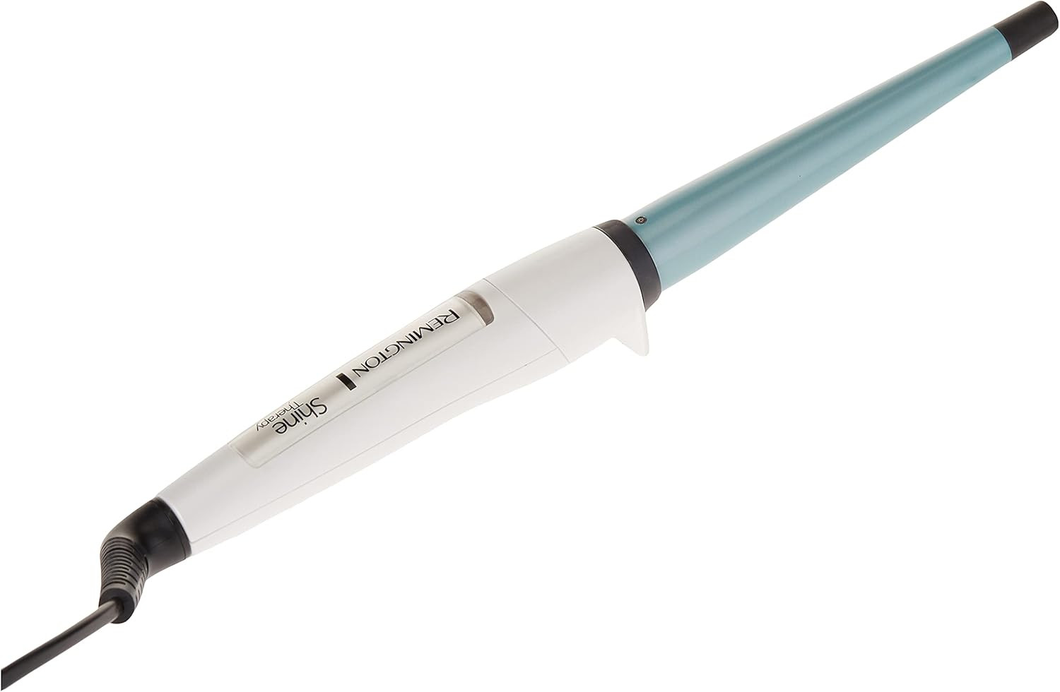 Remington Curling Wand, Conical Barrel 13-25Mm, Shine Therapy, Curler for Shiny