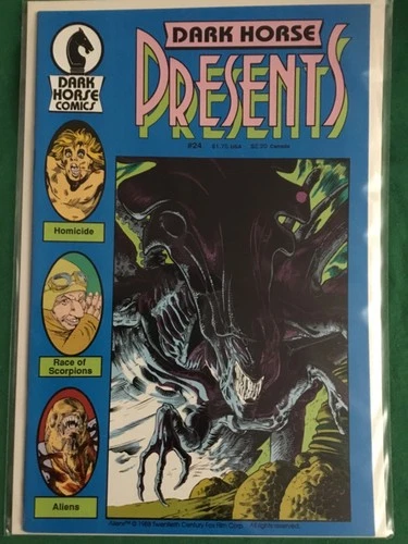 DARK HORSE PRESENTS #24, DARK HORSE COMICS, 1988, 1ST PRINT, NM