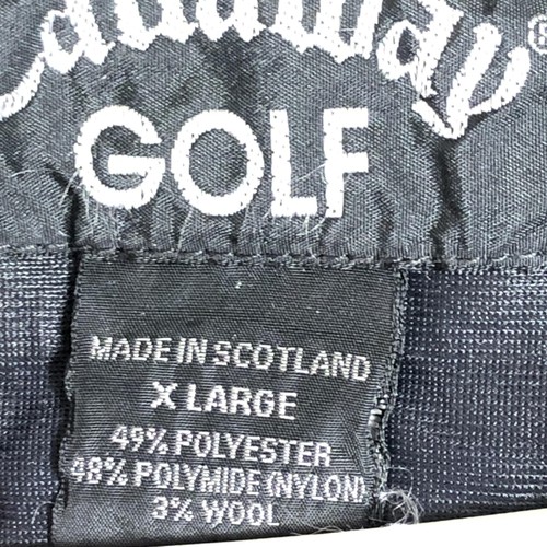 Callaway Golf Tracksuit Mens XL Black 2 Piece Lined Windbreaker Made Scotland - 第 22/23 張圖片