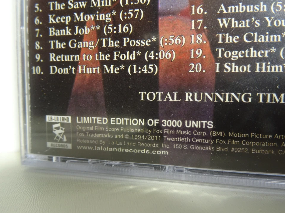 Jerry Goldsmith Soundtrack Bad Girls Complete Score Limitiert 3000 St La la Land - Bild 3 von 3