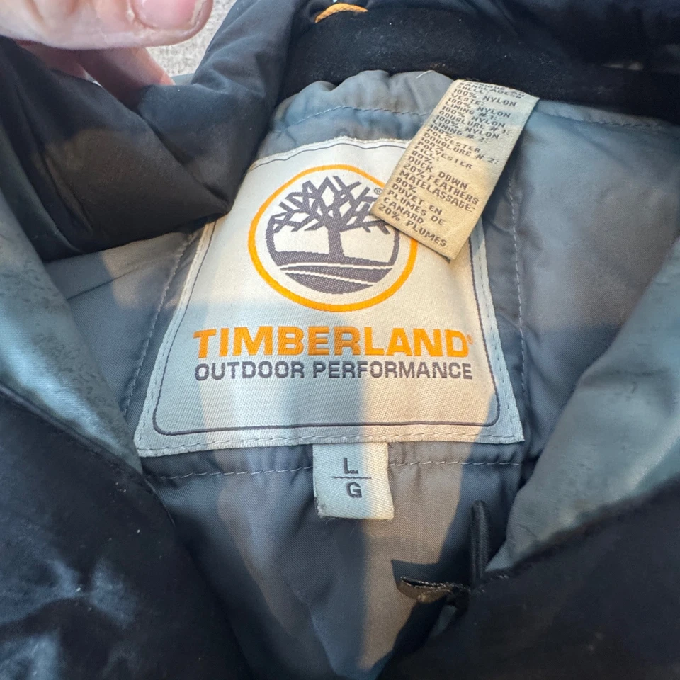 Timberland Parka con Capucha Invierno Gorpcore Abrigo Puffer Para Hombres Ultra Cálido Grande Foto 3 de 4