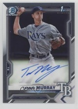 2021 Bowman Chrome Prospect Auto Tanner Murray #CPA-TM Auto 0y0n