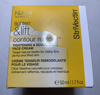 Strivectin Contour Restore Tightening Face Cream 1.7oz 50 ml.Facial Moisturizer