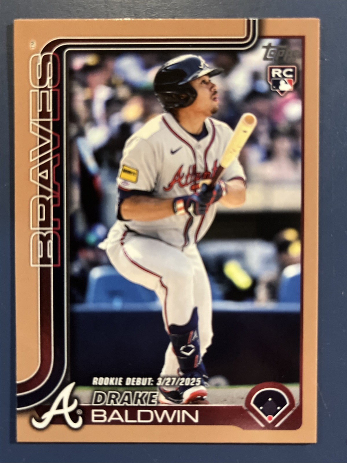 2025 Topps Update Seriers Drake Baldwin US113 Gold Border /2025 Atlanta Braves