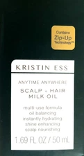 KRISTIN ESS ANYTIME ANYWHERE SCALP + HAIR MILK OIL  1.69 fl oz new with box