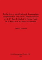 Fabien Convertini | Production Et Signification De La CéRamique Campaniforme...