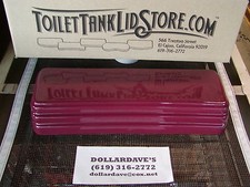 Eljer Terrace Emblem Toilet Tank Lid 151-1375 RUBY 091-1200 10D