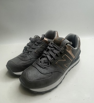 New Balance Womens 574 WL574PBG Gray 