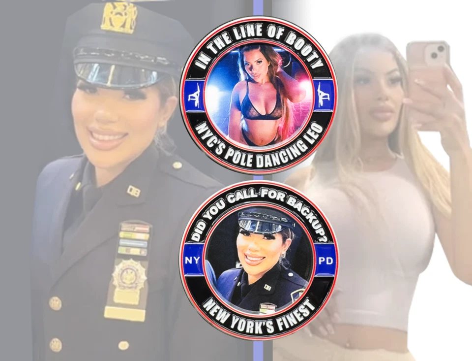 EL16-12 Challenge Coin for NYPD Music Video Stripper In The Line of Booty New Yo - Image 4 of 4