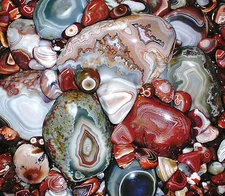 Collector's 'LAKE SUPERIOR AGATE AGATES' Mousepad 'AWESOME' Mouse Pad USA