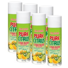 Pure Citrus Spray 4 Oz. Air Freshener 6-PACK Blend