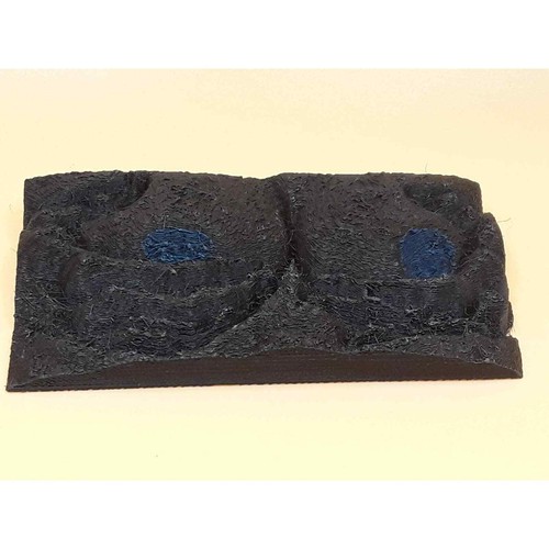 Gorgeous Pair of Female Breasts Nipples Original Custom Design 3D Printed Black - 第 1/9 張圖片