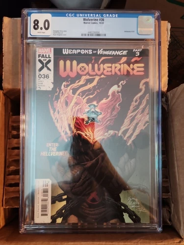 WOLVERINE #36 FIRST APPEARANCE HELLVERINE FIRST PRINT CGC 8.0