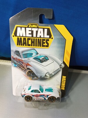 Zuru Metal Machines Horizon White Diecast 1:64 Scale Car New