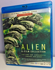 ALIEN: 6-FILM COLLECTION MULTI-SCREEN ED. (BLU-RAY *NO DIGITAL) (2020) LIKE NEW