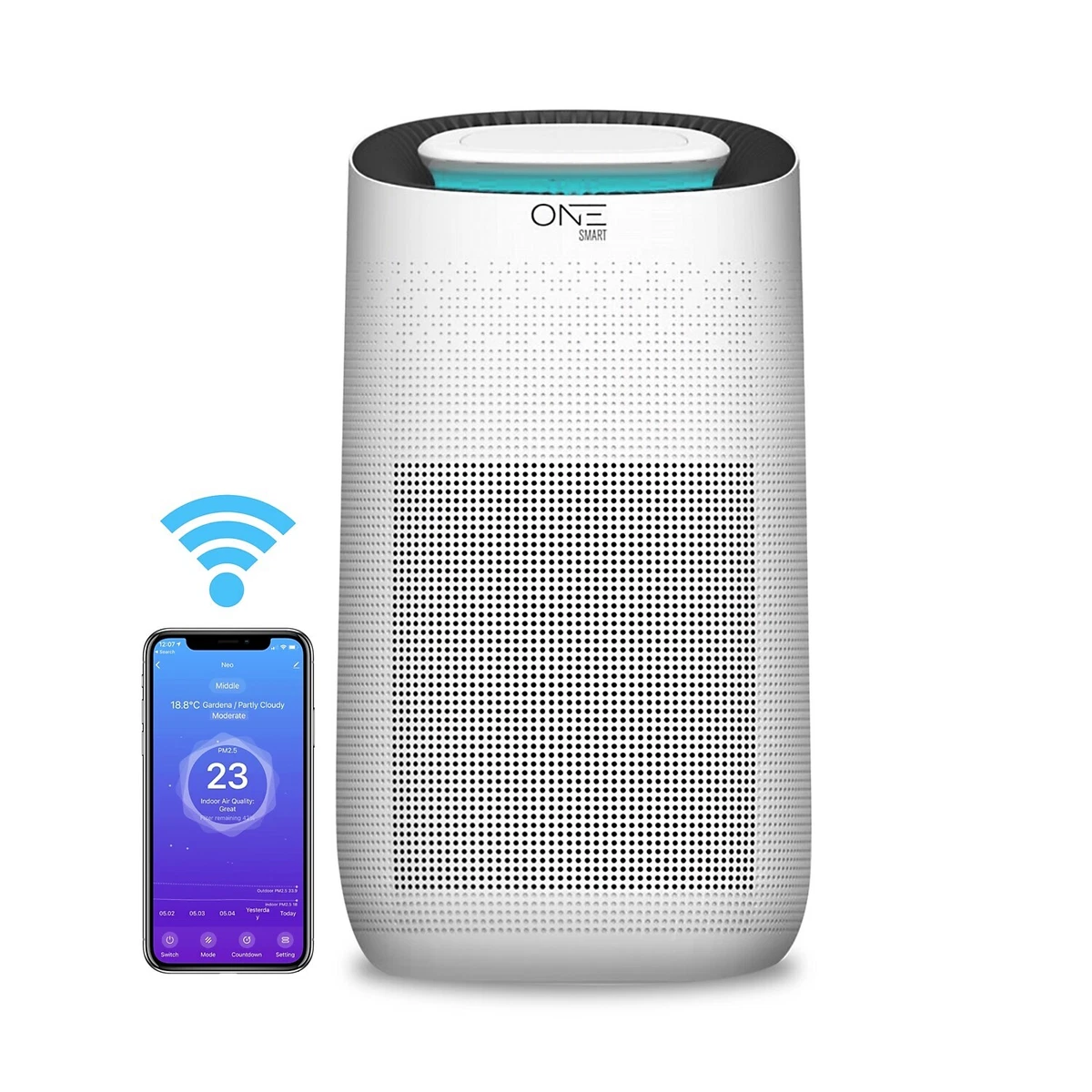 Energy star on sale hepa air purifier