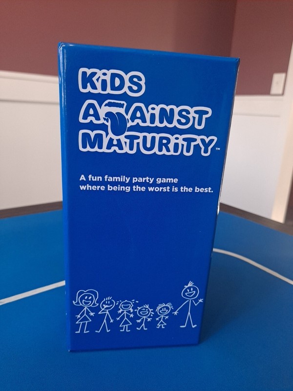 Kids Against Maturity Game Illustrated Edition Complete Fun Family Game Age 10+