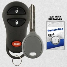 For 2001 2002 2003 Dodge Dakota Durango Keyless Entry Car Remote Fob + Key