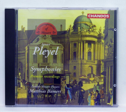 MATTHIAS BAMERT ⸺ PLEYEL Symfonie opp. 66 & 68 ⸺ CHANDOS CD NM - Zdjęcie 1 z 2