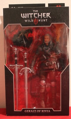 McFarlane Toys Witcher 3 Wild Hunt Geralt of Rivia 7'' Actionfigur VERSIEGELT NEU