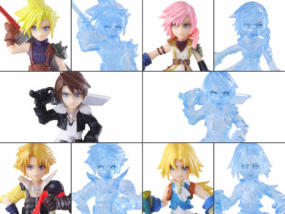 FINAL FANTASY DISSIDIA OPERA OMNIA TRADING ARTS MINI Fig Full set
