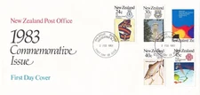 New Zealand 1983 Commemorative Issue FDC Bureau cancel Unaddressed VGC