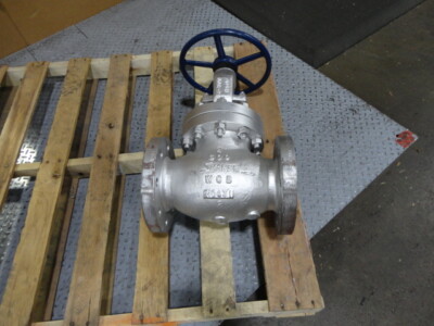 Sharpe Cast Steel flow control 4 Inch Flanged Globe Valve Series 45314 WCB 300