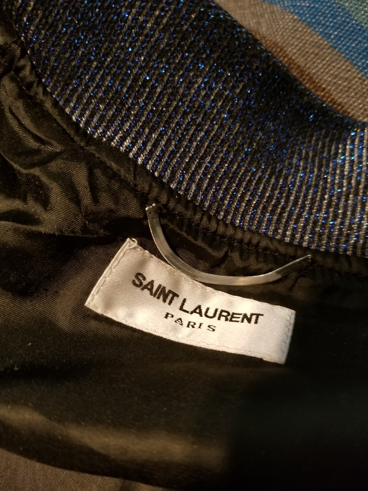 RARA giacca bomber dinosauro Saint Laurent in pelle T Rex 50 US 40 uomo