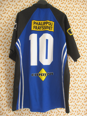 Maillot Rugby Mazamet Colt Phalippou Frayssinet Porté #10 SCM vintage FFR - XL