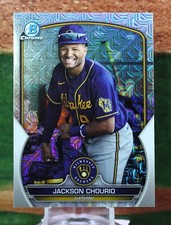 JACKSON CHOURIO  2023 BOWMAN CHROME MEGA BOX PROSPECT IMAGE VARIATION